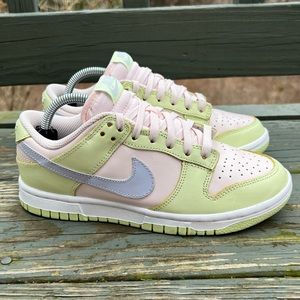Nike Dunk Low Lime Ice Pink Purple Sneakers Shoes Women’s Size 6 DD1503-600